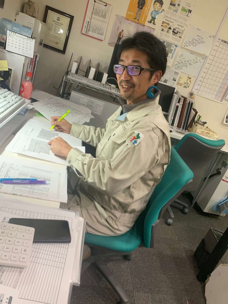 工務さんのユニホーム