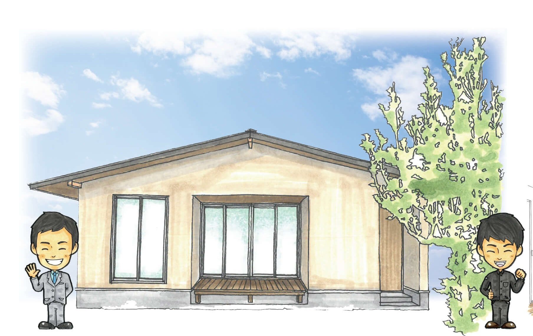 美浜モデルハウス（平屋）完成見学会