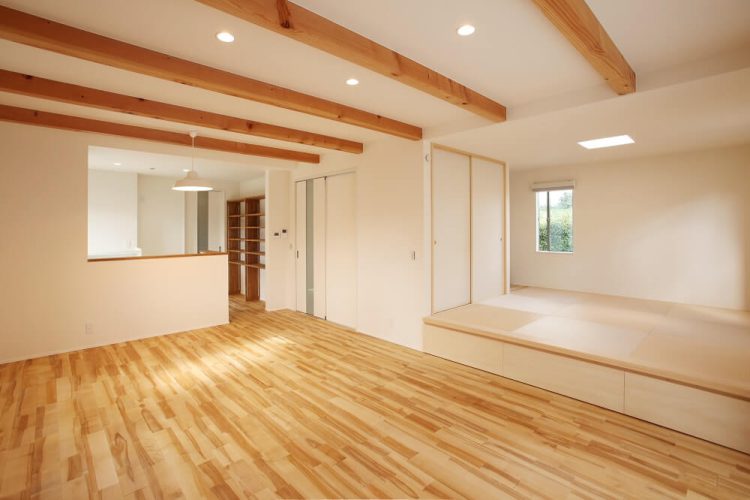 お座敷が中心のおうち