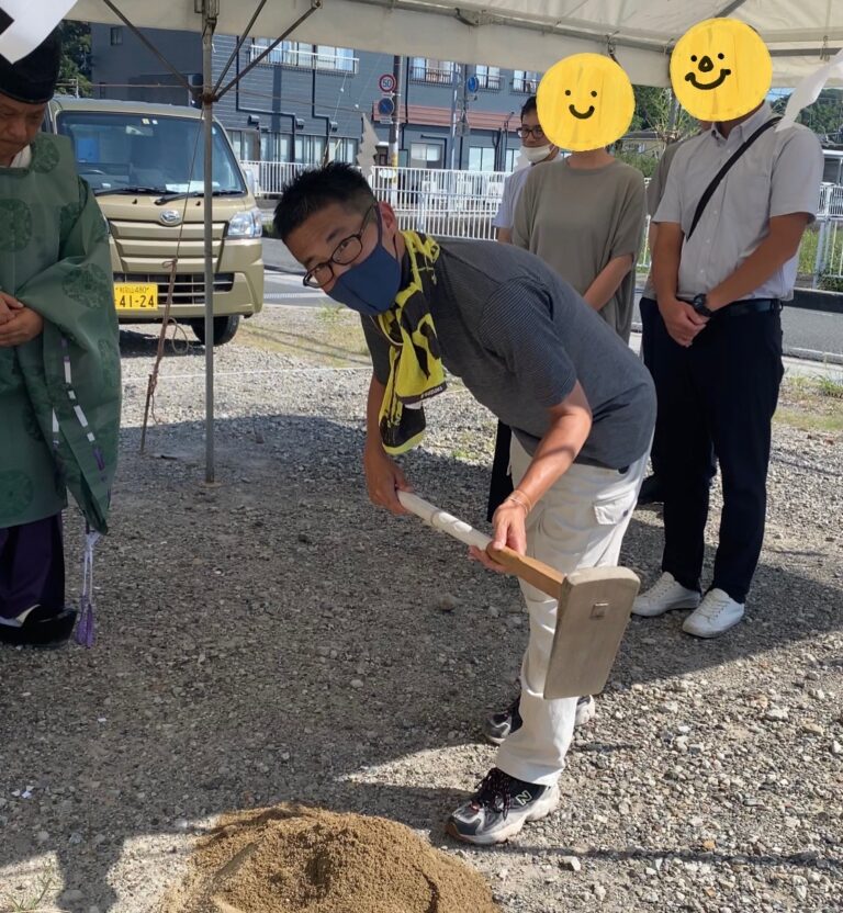 高垣の日々、日々。　～地鎮祭～
