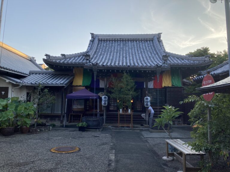 湯崎の映えスポット　in　来迎寺