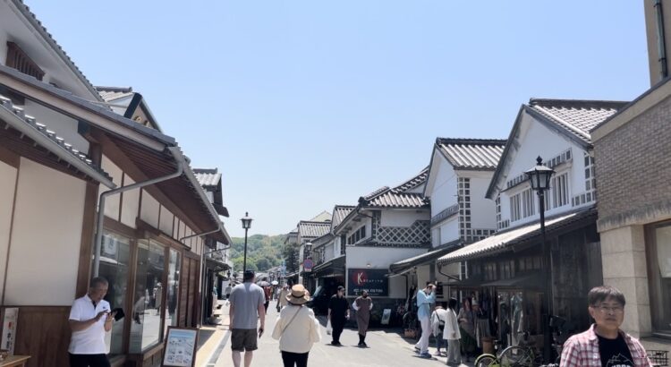 美観地区を巡る